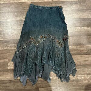 Vintage Y2K Asymmetrical Fairy Skirt